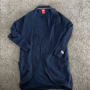 Comfy Nike cardigan sweatshirt size XS